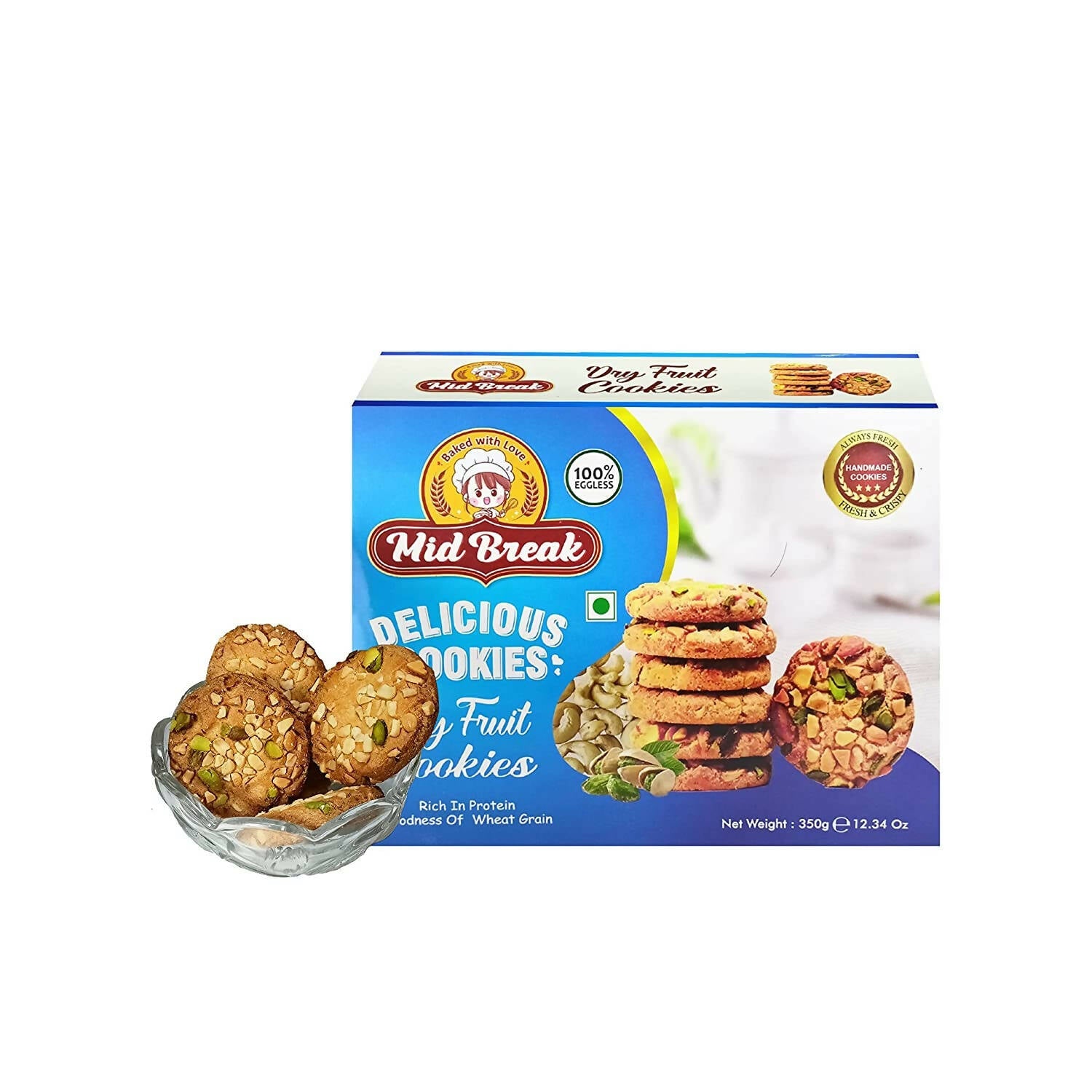 Mid Break Dry Fruit Cookies - Distacart