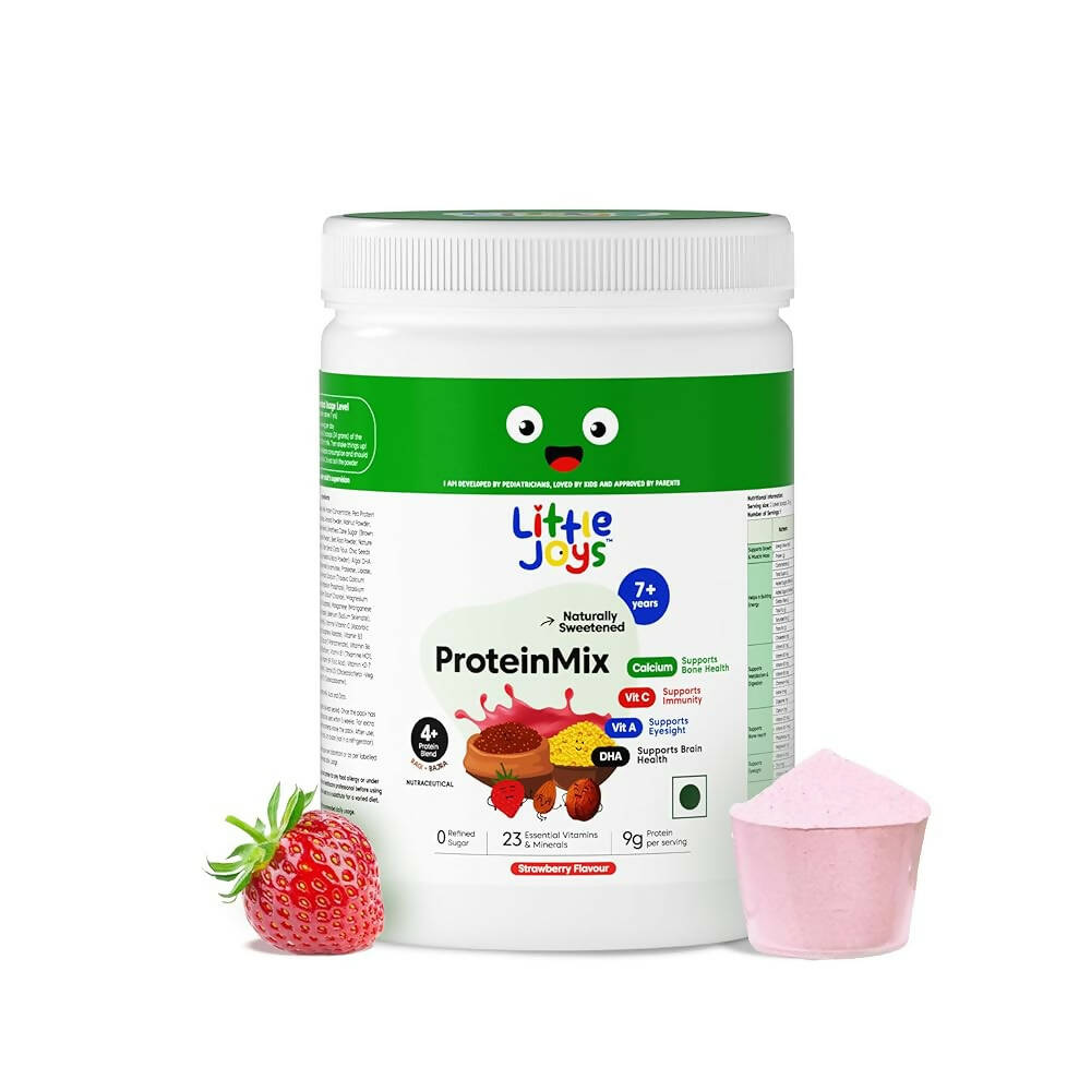 Little Joys ProteinMix Nutrition Powder (9g Protein) for Kids (7-12 yrs) - Distacart