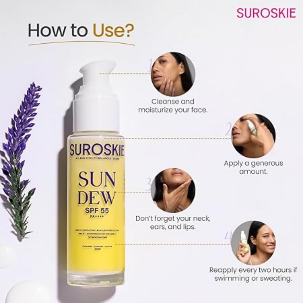 SUROSKIE SUN DEW SPF 55 PA++++