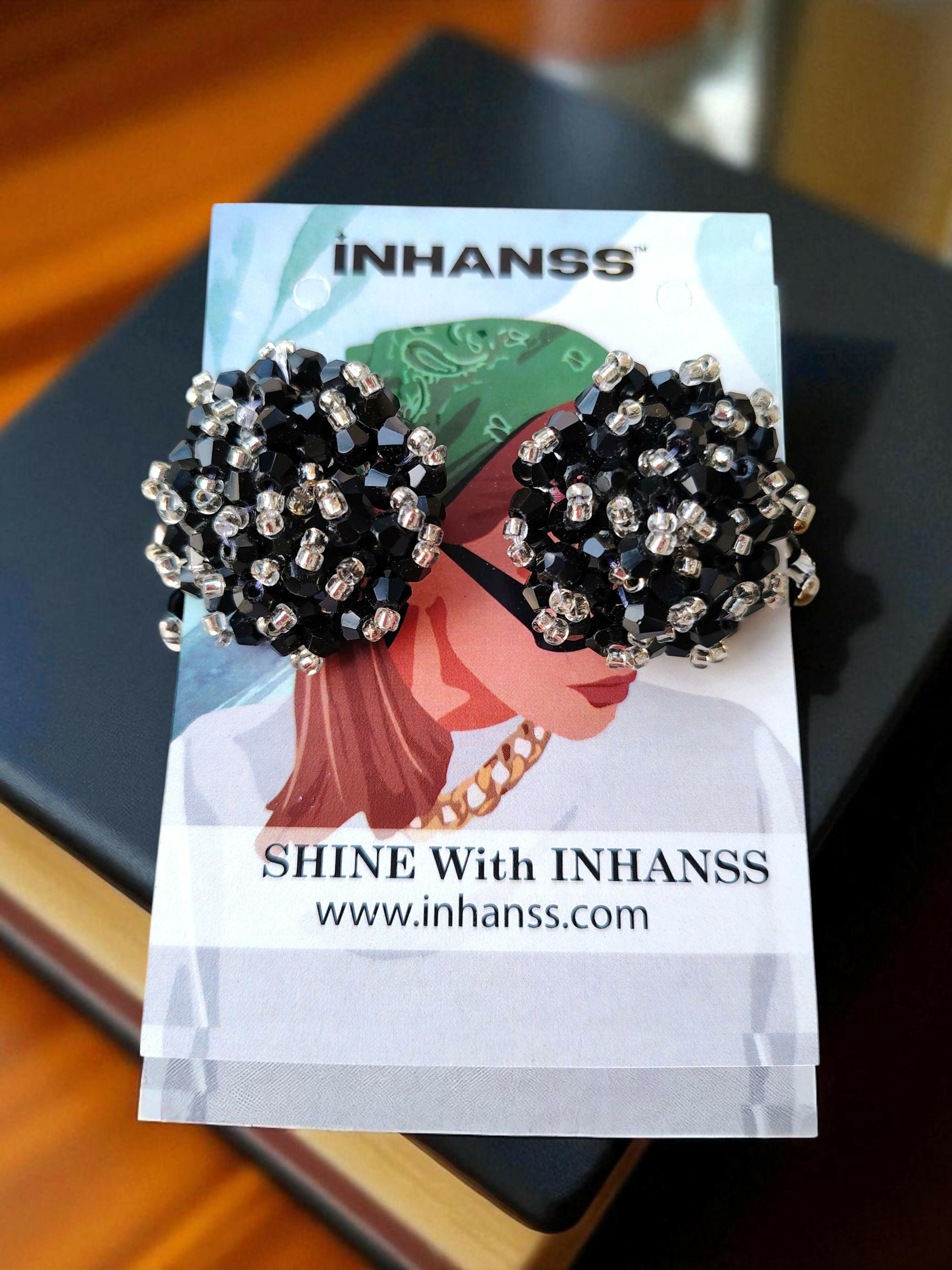 Inhanns Premium Everyday Studs - Black & White - Distacart
