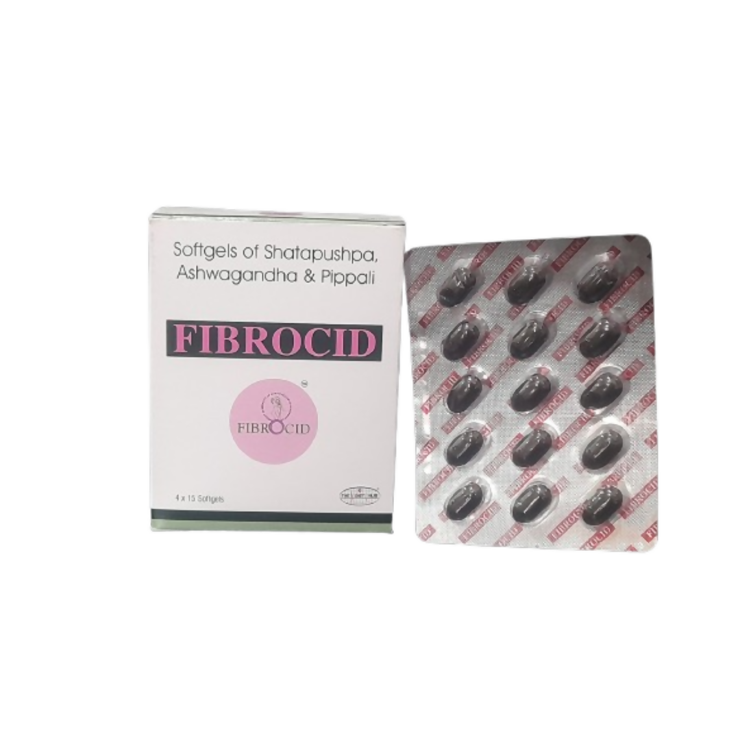 Shreshtha Herbals Fibrocid Soft Gel Capsules - Distacart
