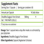 Nature's Velvet Shuddha Guggulu Capsules