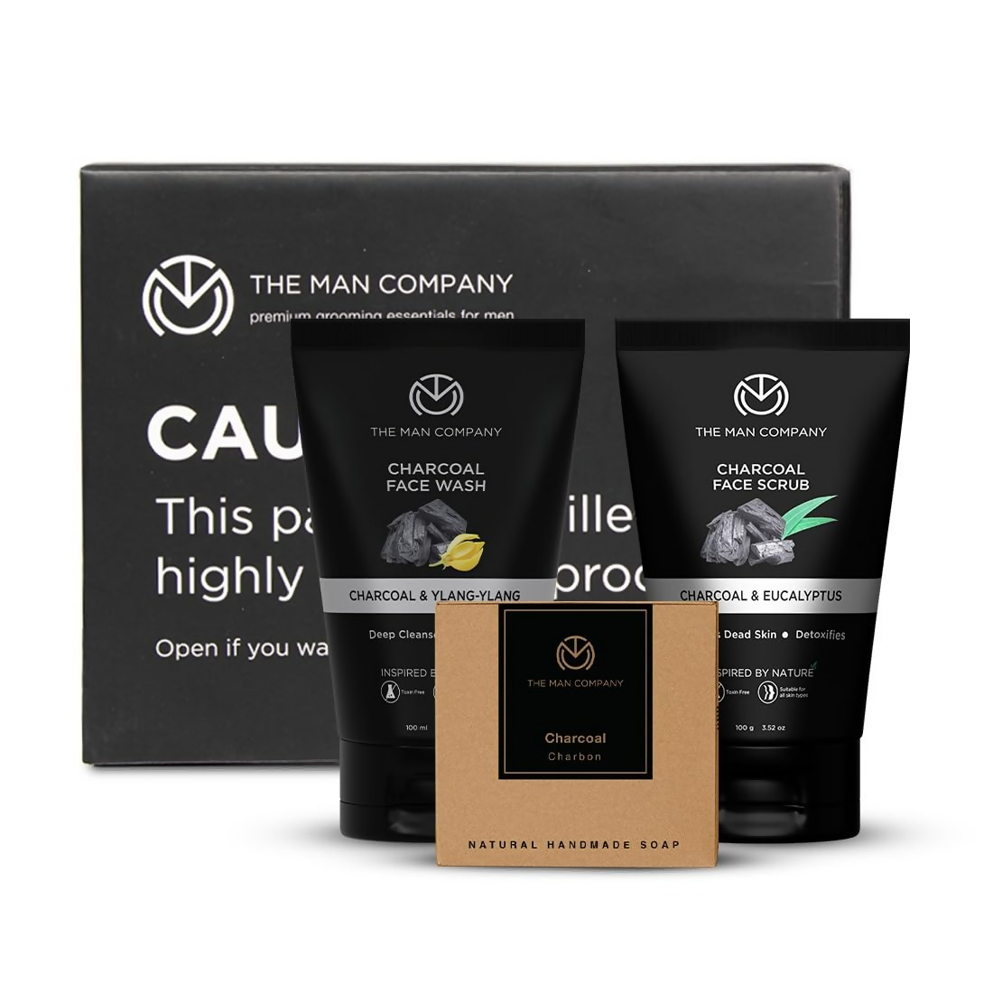 The Man Company Charcoal Face Care Kit