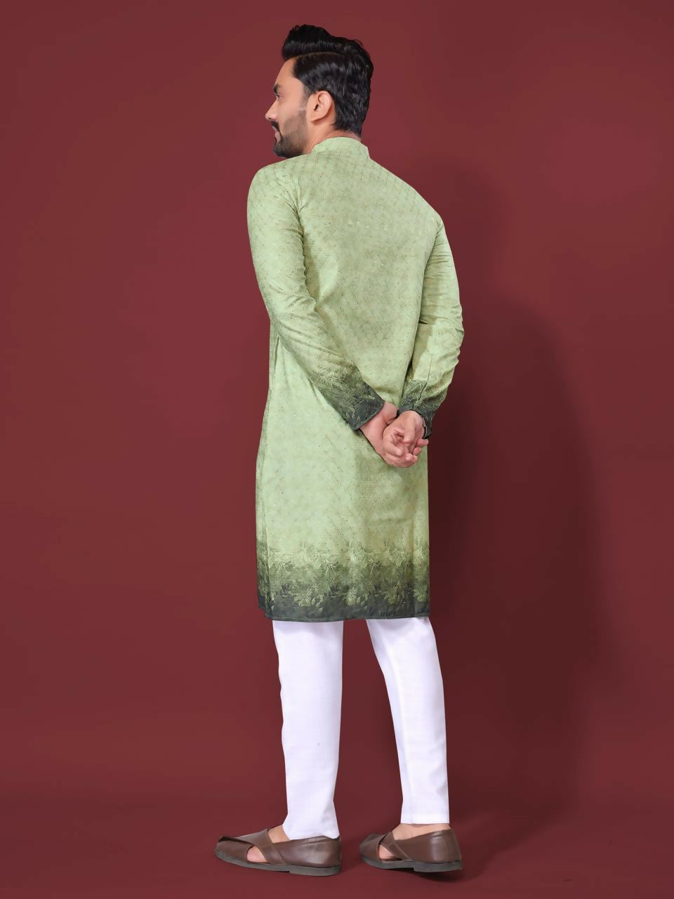 Anaita Green Multi Colour Kurta - Distacart