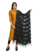 Mominos Fashion Black Window Dupatta