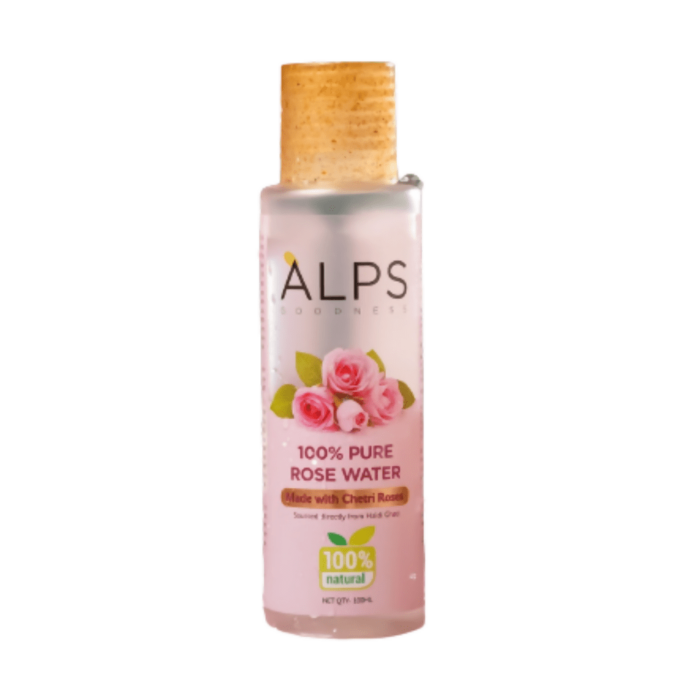Alps Goodness 100 % Pure Rose Water, Natural Skin Toner Made With Chaitri Roses