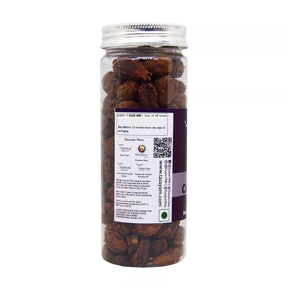 Tassyam Organics Black Cardamom - Distacart