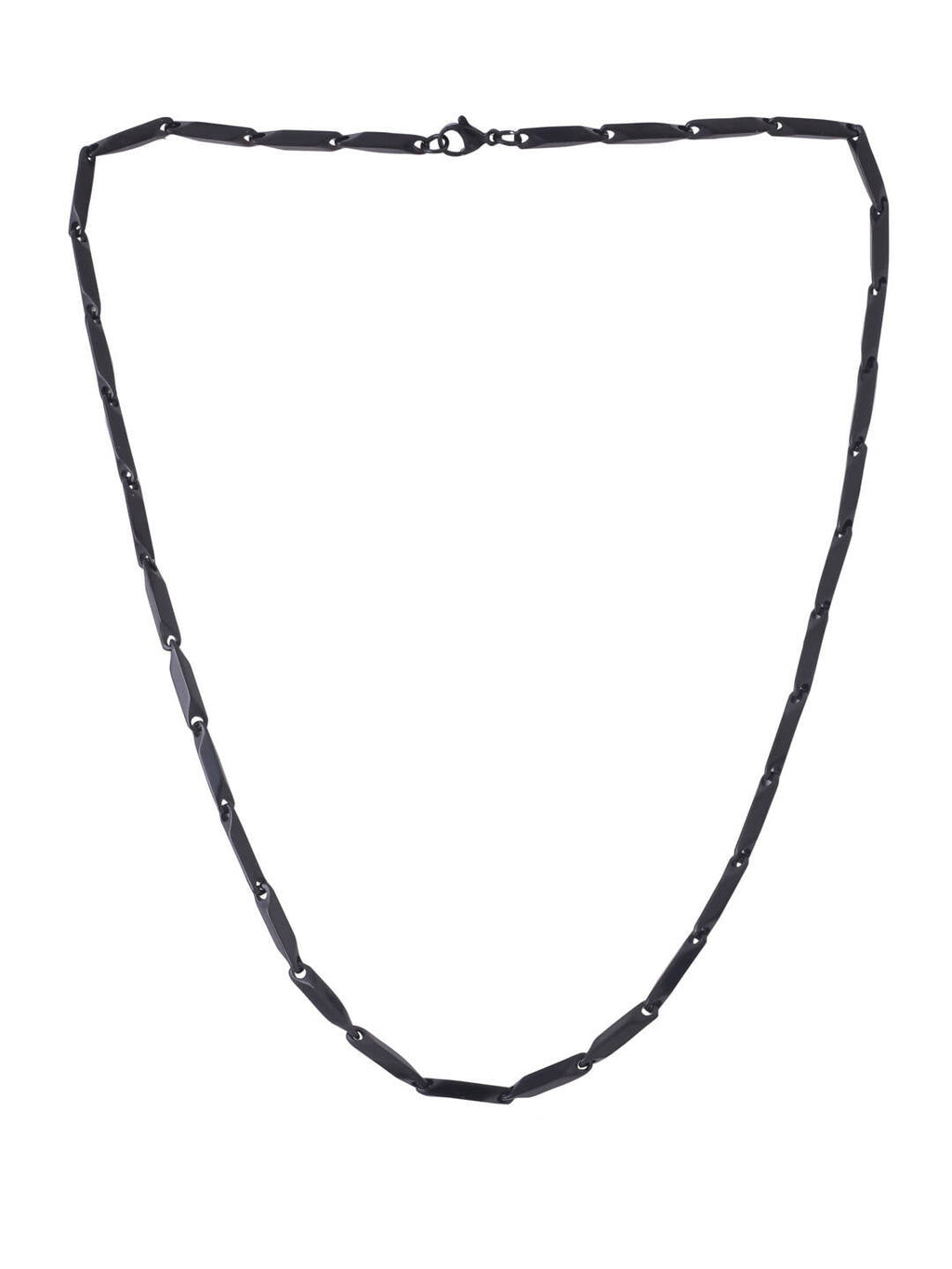 NVR Men's Black Metal Chain