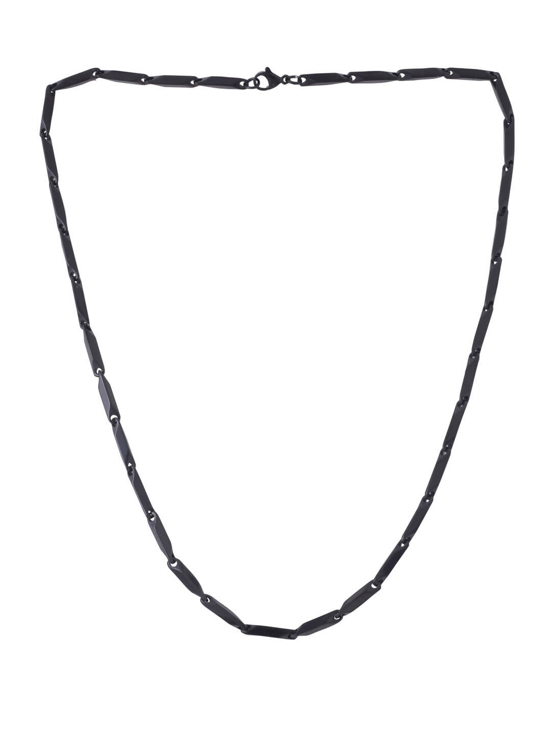 NVR Men's Black Metal Chain