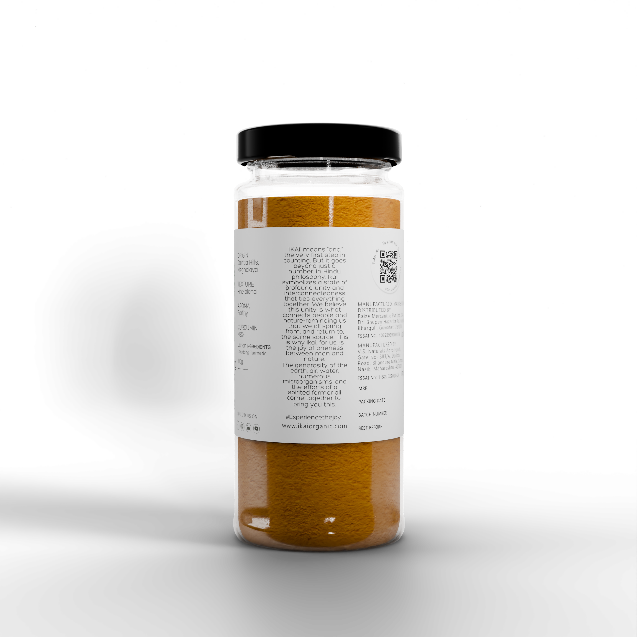 5 - Natural Lakadong Turmeric - 100g