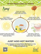Spag Herbals Instant Premix Lemon Tea Powder - Distacart