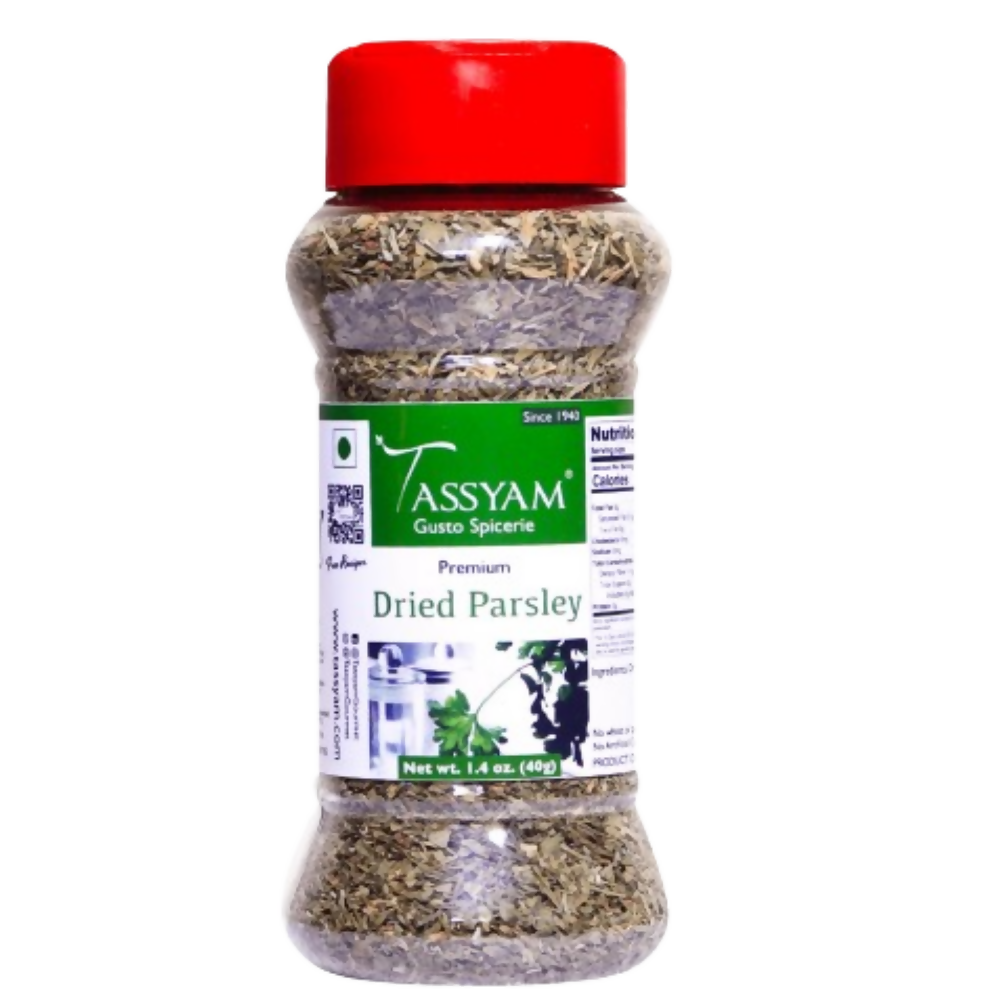 Tassyam Organics Dried Parsley - Distacart
