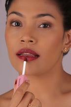 Ammoha Cosmetics Long-Lasting, Matte-Finished Wine Whispers Color Liquid Lipstick