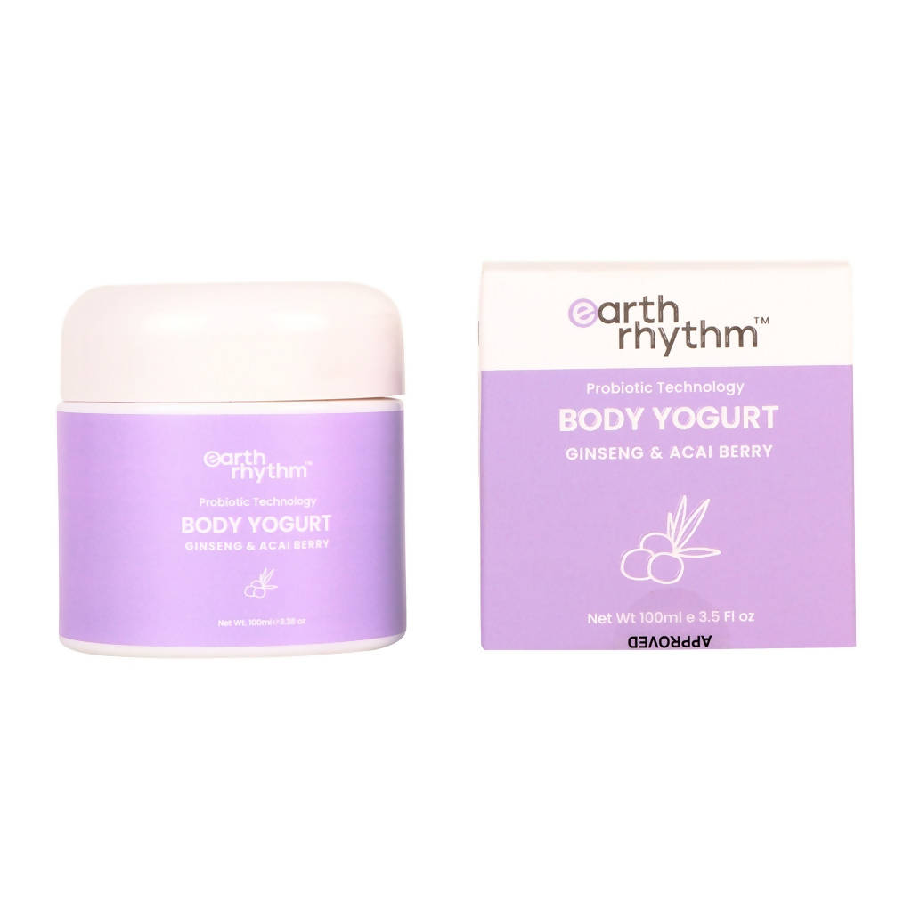 Earth Rhythm Ginseng & Acai Berry Body Yogurt