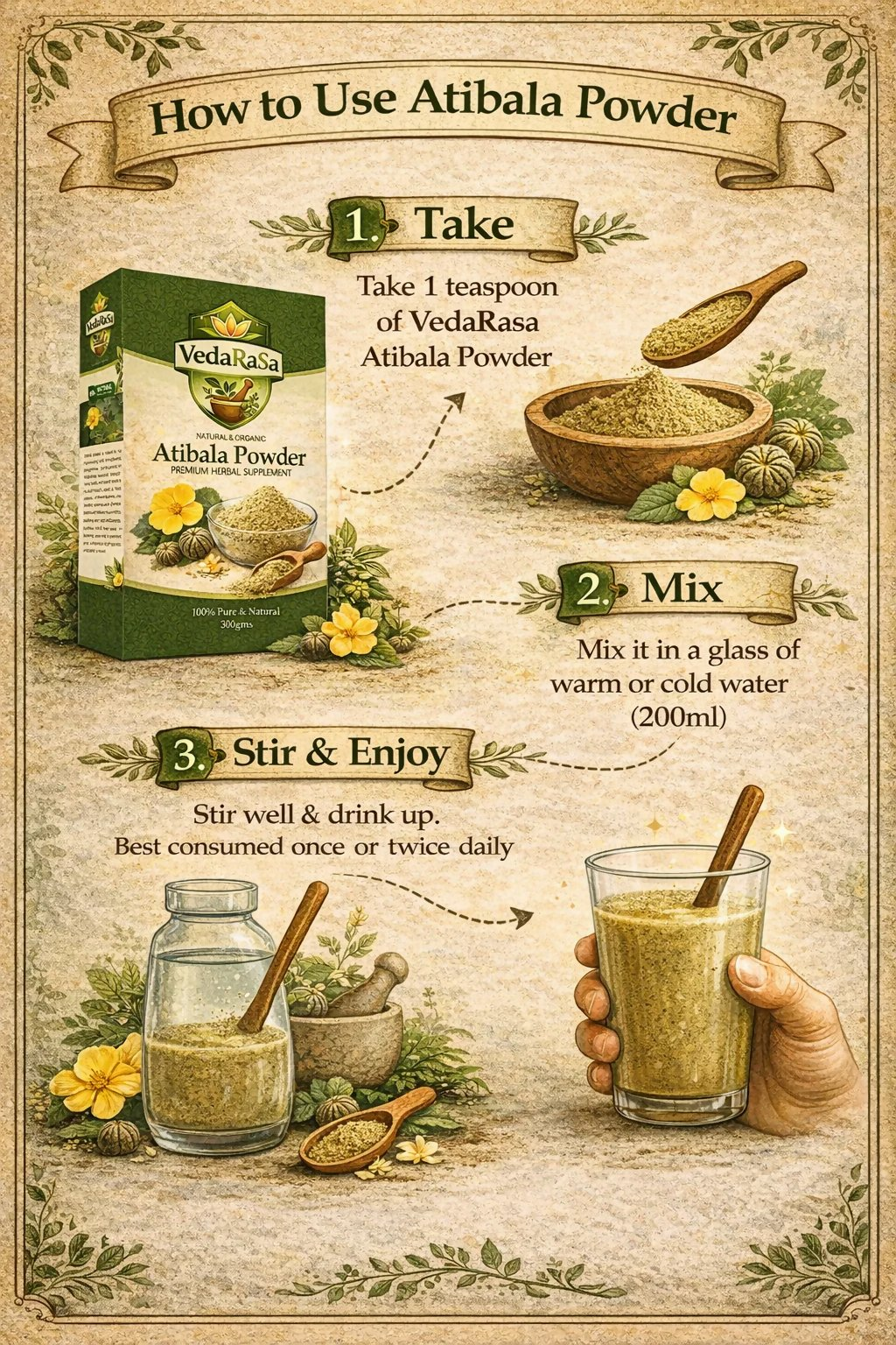 VedaRasa Atibala Powder