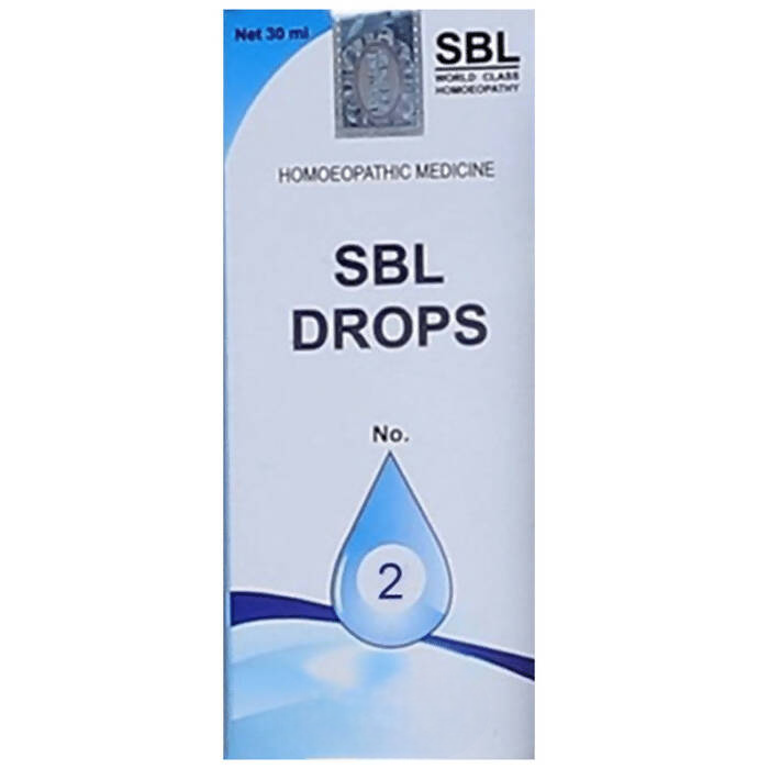 SBL Homeopathy Drops No. 2 - Distacart
