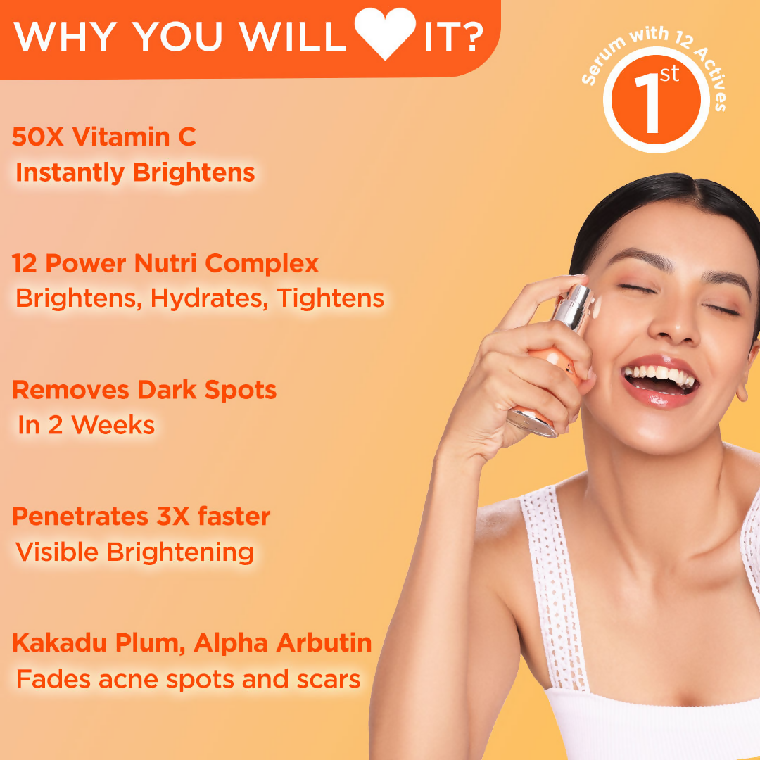 Light Up Thd Ascorbate Vitamin C Face Serum For Glowing Skin