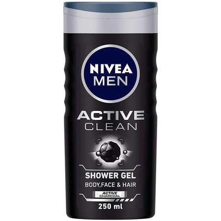 Nivea Men Active Clean Shower Gel - Active Charcoal