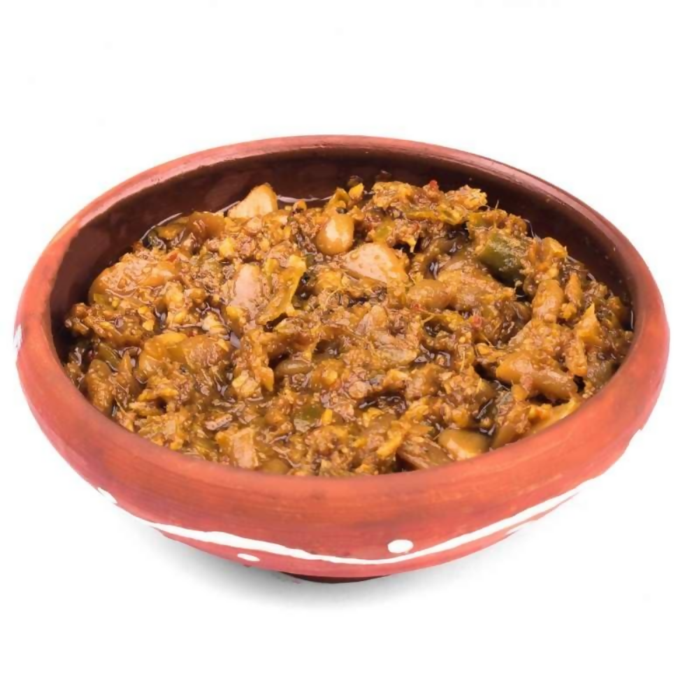 Jhaji Taste of Mithila Garlic, Ginger, Chilli Mix Pickle