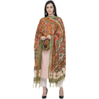 A R Silk Modal Kalamkari Print Fancy Dupatta Color Multi Print Dupatta or Chunni