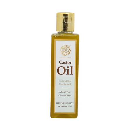 The Pure Story Natural Cold Pressed Castor Hair Oil