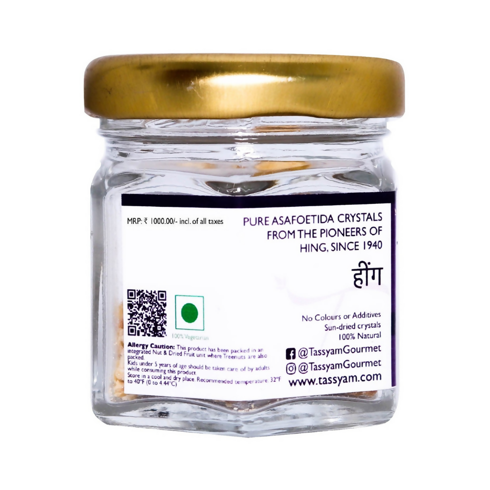 Tassyam Organics Laxmi Chand Strong Raw Hing Crystals - Distacart