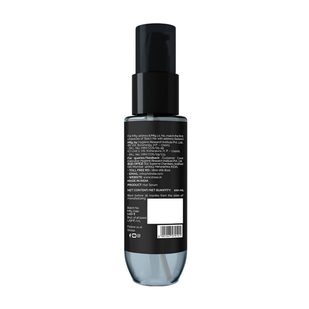 Streax Craft Strength Hair Serum For Chemically Treated Hair Strength With Vitamin-E