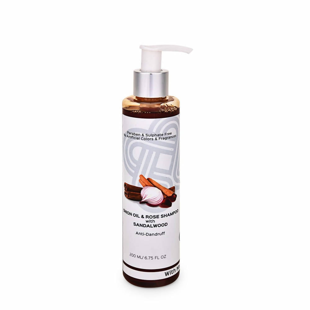 Teal and Terra Onion Oil & Rose Shampoo With Sandalwood