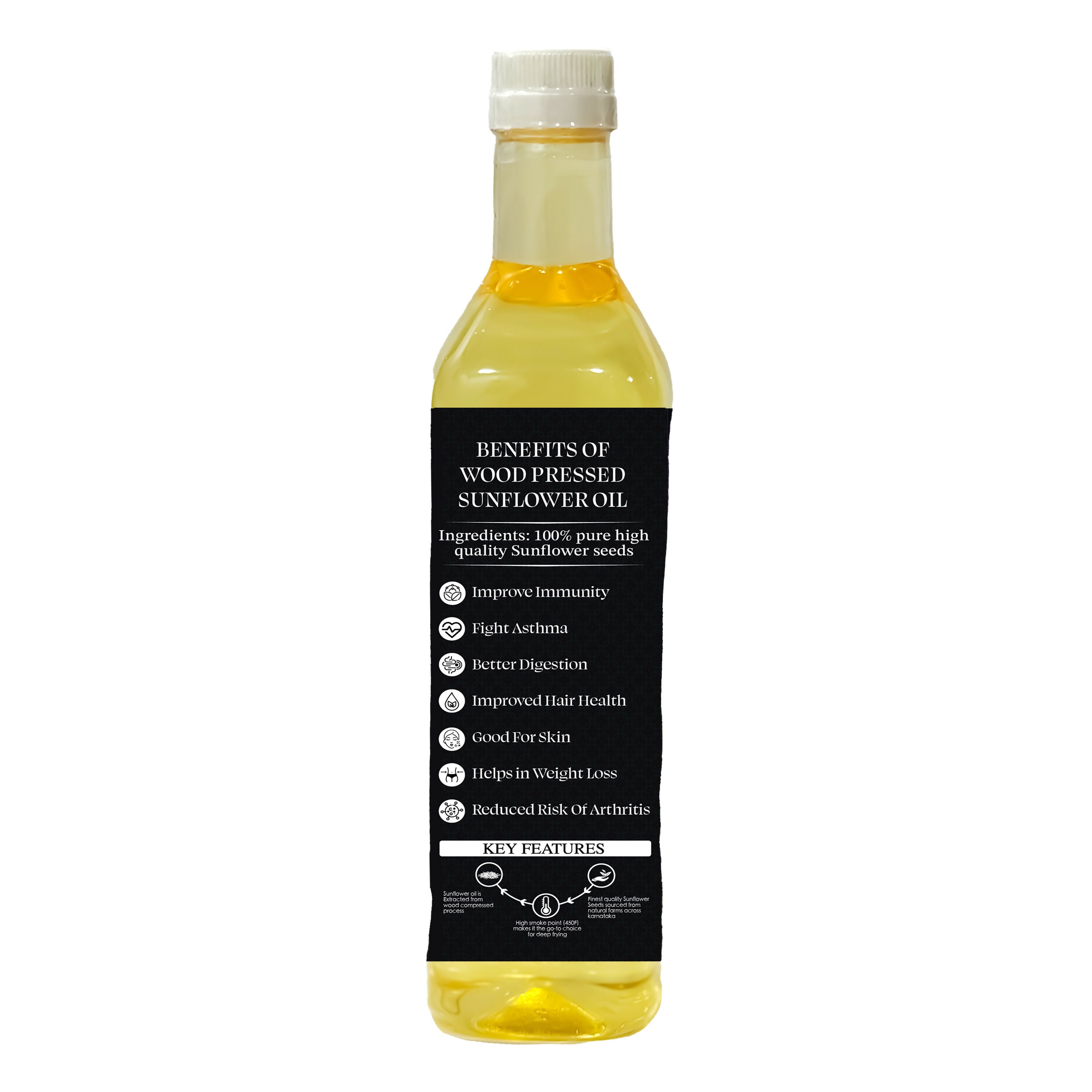 Dorjee Wellness Wood Pressed Sunflower Oil - Distacart