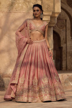 Lehenga Mart Designer Indian Wedding Lehenga Choli-Light Pink - Distacart