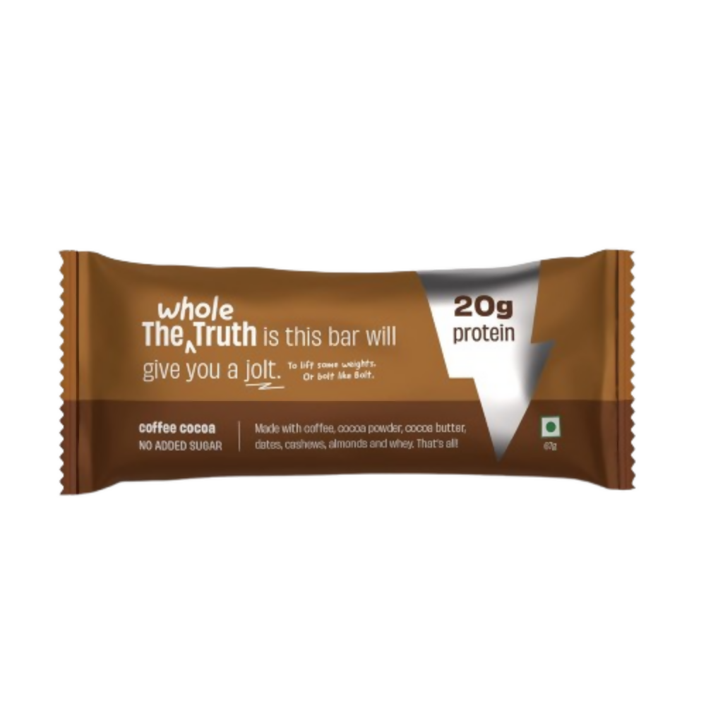 The Whole Truth High Protein Coffee Cocoa Protein Bar - Distacart