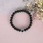 NVR Men & Women Marble Crystal Beaded Elasticated Bracelet - Distacart