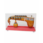 Bobbili Medium Veena With Frame