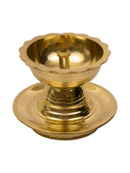 Spillbox Gold-Toned Brass Udupi Nanda Pooja Essential