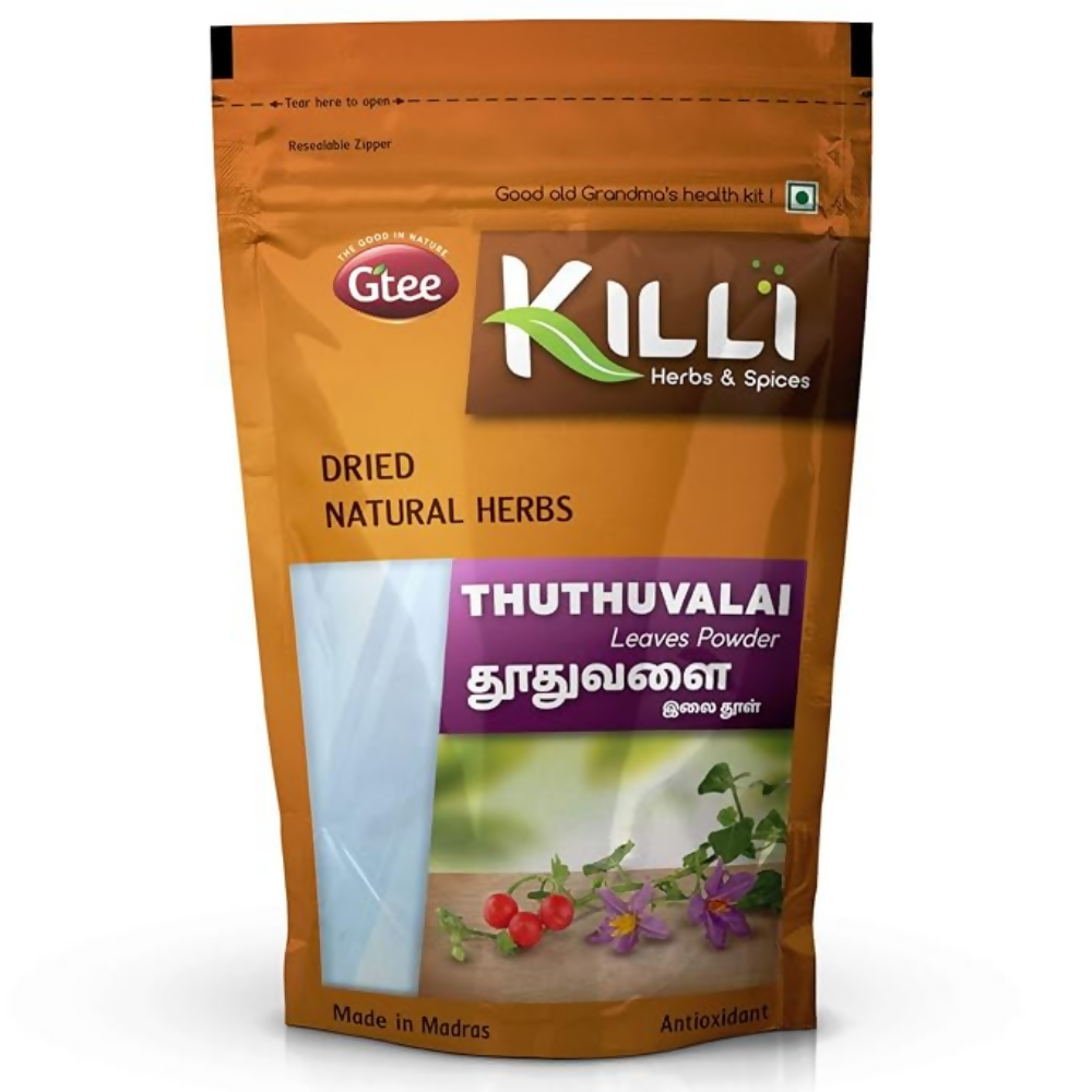 Killi Thuthuvalai | Climbing Brinjal | Solanum trilobatum | Kantakari Leaves Powder - Distacart