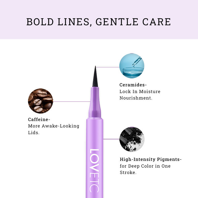 LOVETC Eyefinity Pro Finesse Sketch Eyeliner - Night Shift