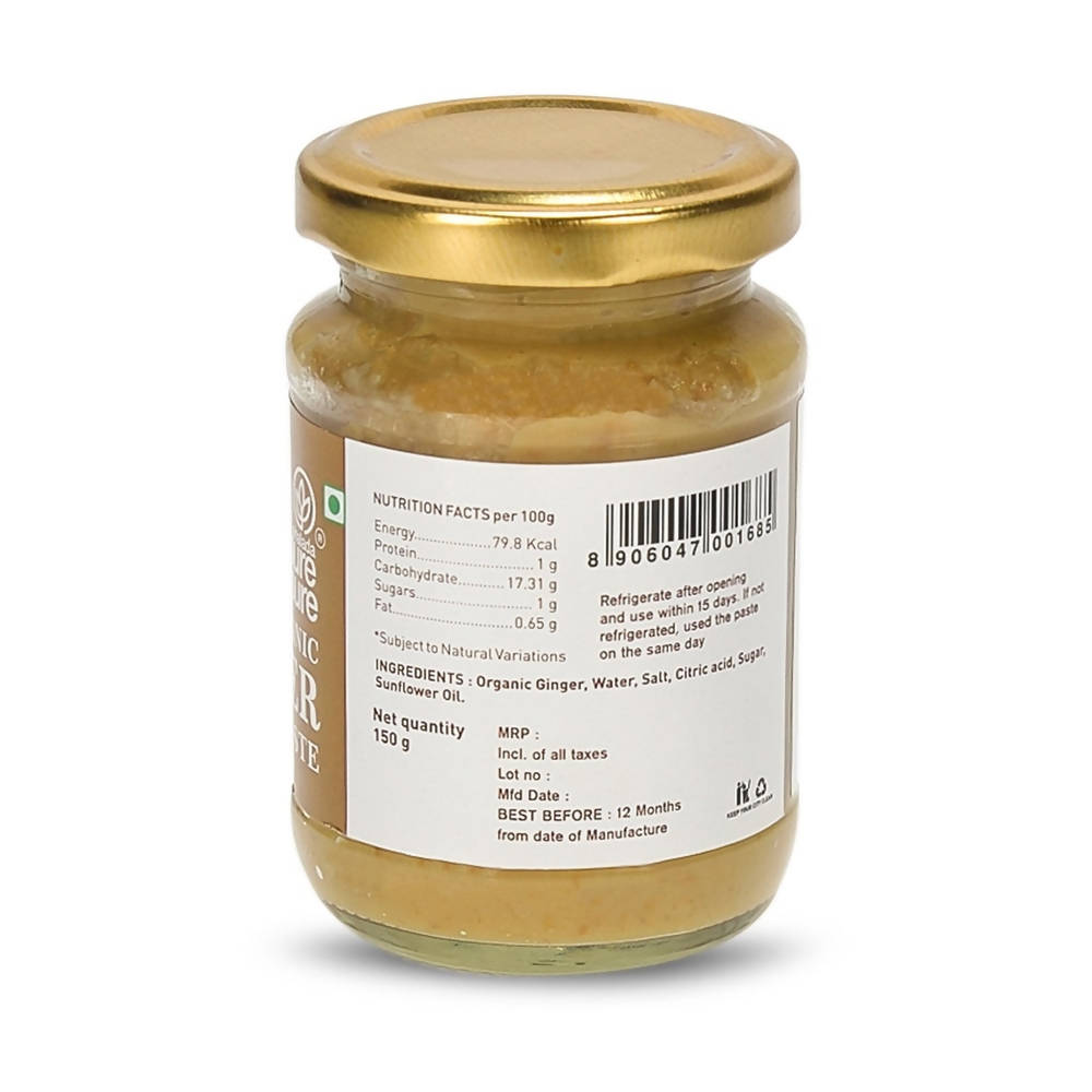 Organic Ginger Cooking Paste