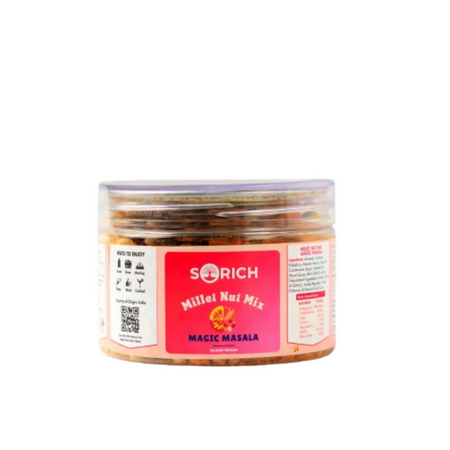 Sorich Organics Millet Nut Mix – Magic Masala Crunchy & Healthy Snack