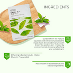 The Face Shop Real Nature Green Tea Face Mask - Distacart