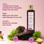 DevElixir Ayurvedic Hair Oil For Thick, Voluminous Hair