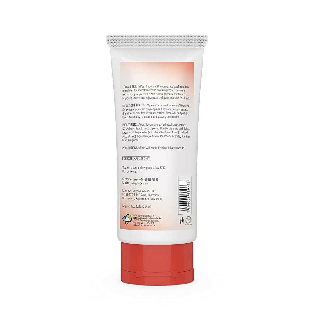 Fixderma Strawberry Face Wash - Distacart