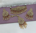 Joban Fashion Ruby Alloy Choker Set