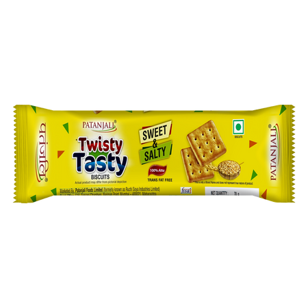 Patanjali Twisty Tasty Biscuits