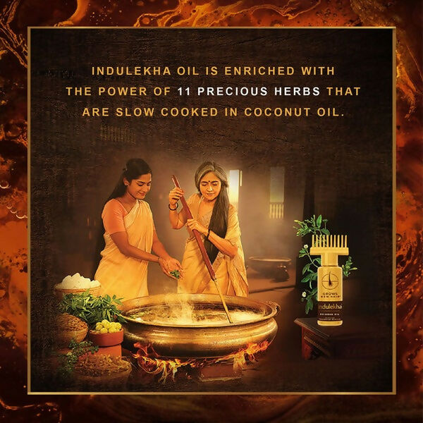 Indulekha Bringha Hair Oil and Hair Fall Shampoo Combo - Distacart