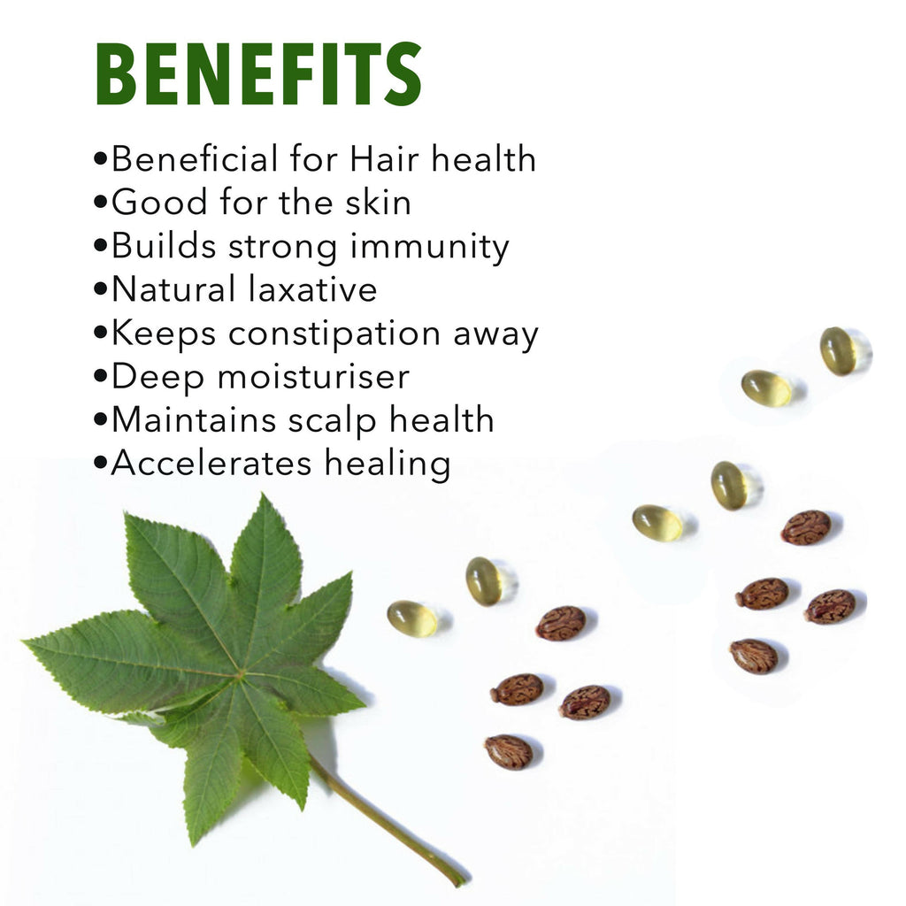 Nutriorg Castor Oil Soft Gel Capsules - Distacart