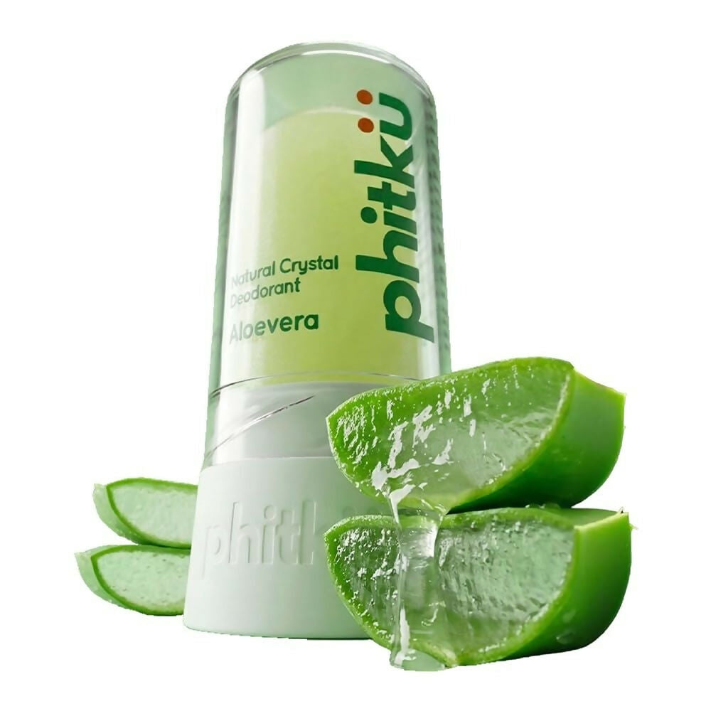 Phitku Crystal Roll On Deo with Aloe Alum Deodorant