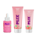 PLIX The Plant Fix Guava Glow Regime With Cleanser With 10% Vitamin C Serum & Invisible Sunscreen