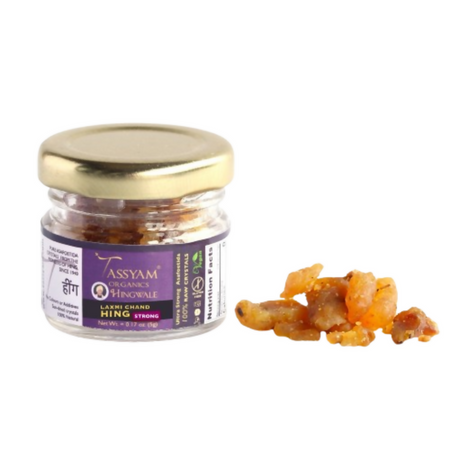 Tassyam Organics Laxmi Chand Strong Raw Hing Crystals