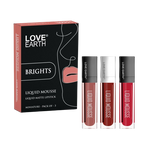 Love Earth Liquid Mousse Matte Lipstick - Brights