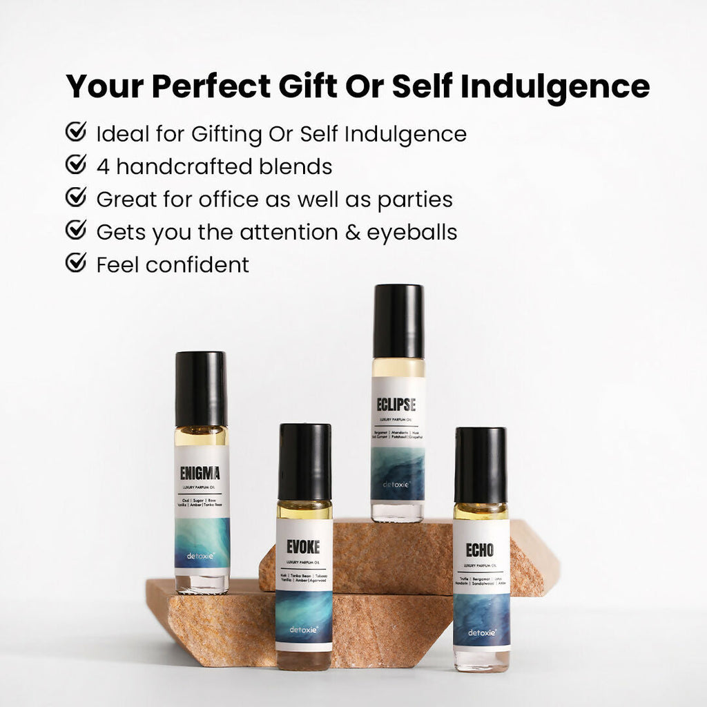 Detoxie Luxury Parfum Oil (Attar) Combo